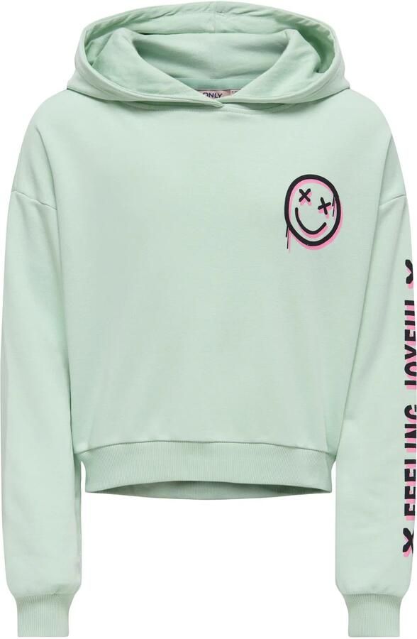 Only Kids Kogsmile Life Hooded Sweatshirt Kids
