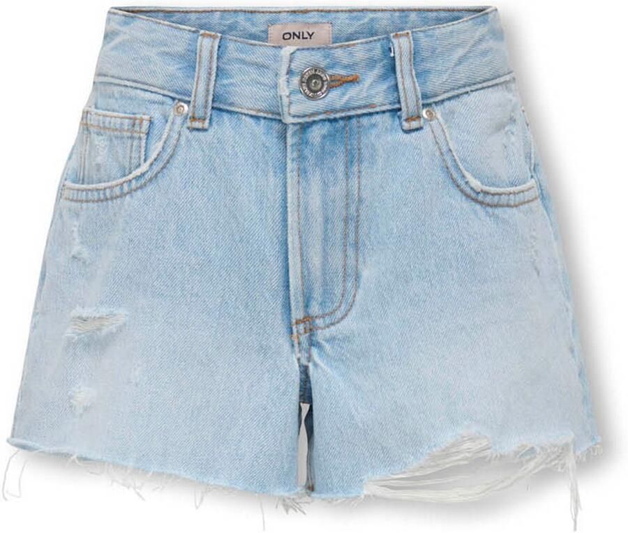 ONLY KIDS GIRL regular denim short light blue denim
