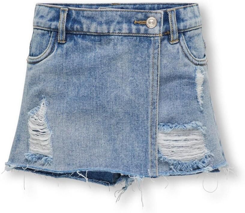 Only KIDS GIRL skort light blue denim Rok Blauw Effen 164