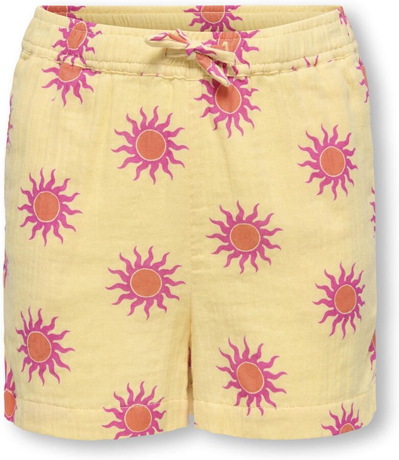 ONLY KIDS GIRL regular casual short geel - Foto 3