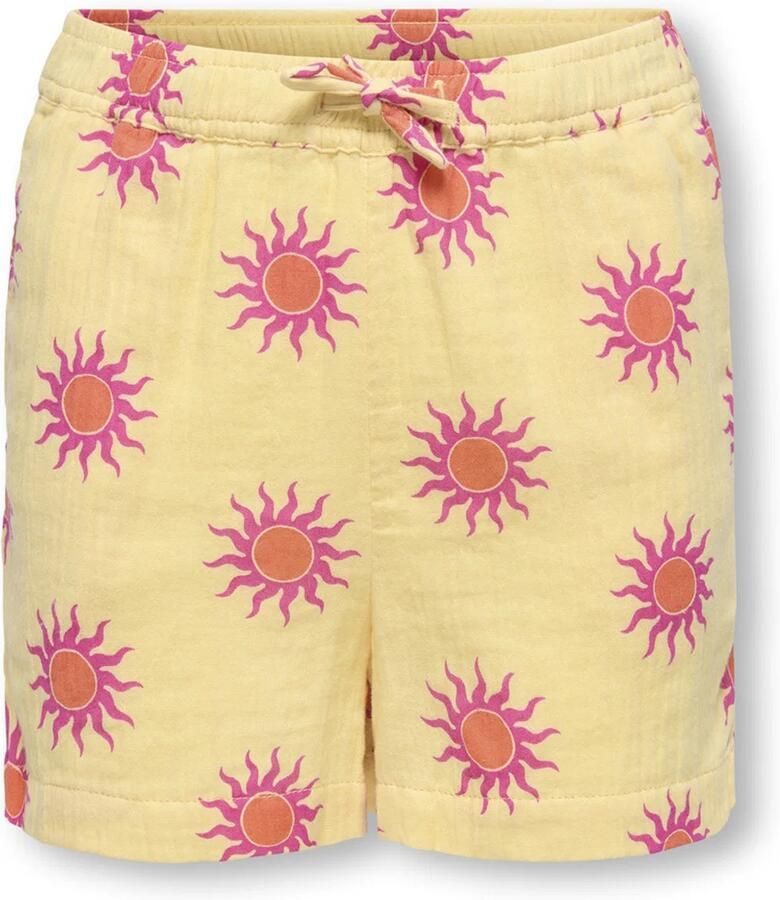 ONLY KIDS GIRL regular casual short geel - Foto 3