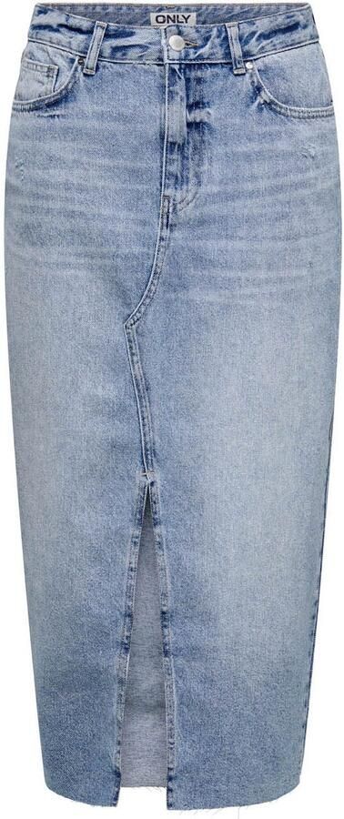 ONLY spijkerrok light blue denim - Foto 2
