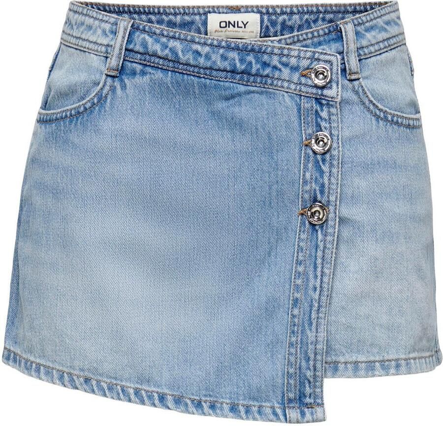 Only Regular fit korte jeansrok van puur katoen model 'LESLY'