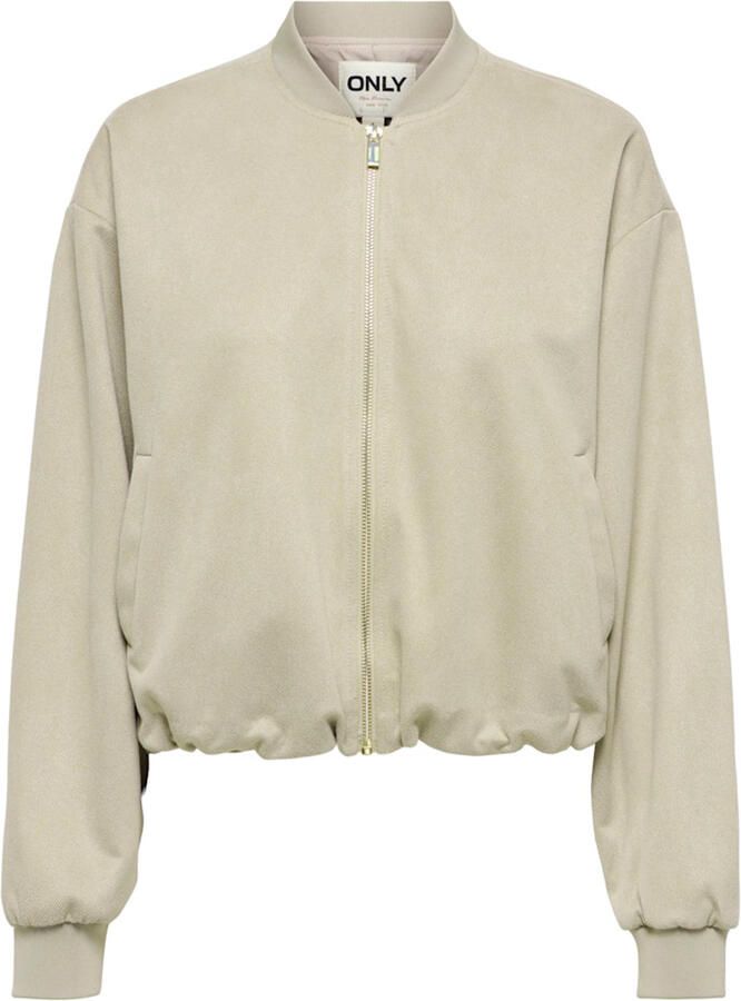 Only Mavi Life Long Sleeve Faux Suede Bomber - Foto 4