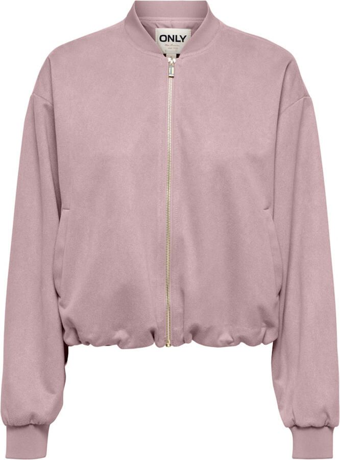 Only Mavi Life Long Sleeve Faux Suede Bomber