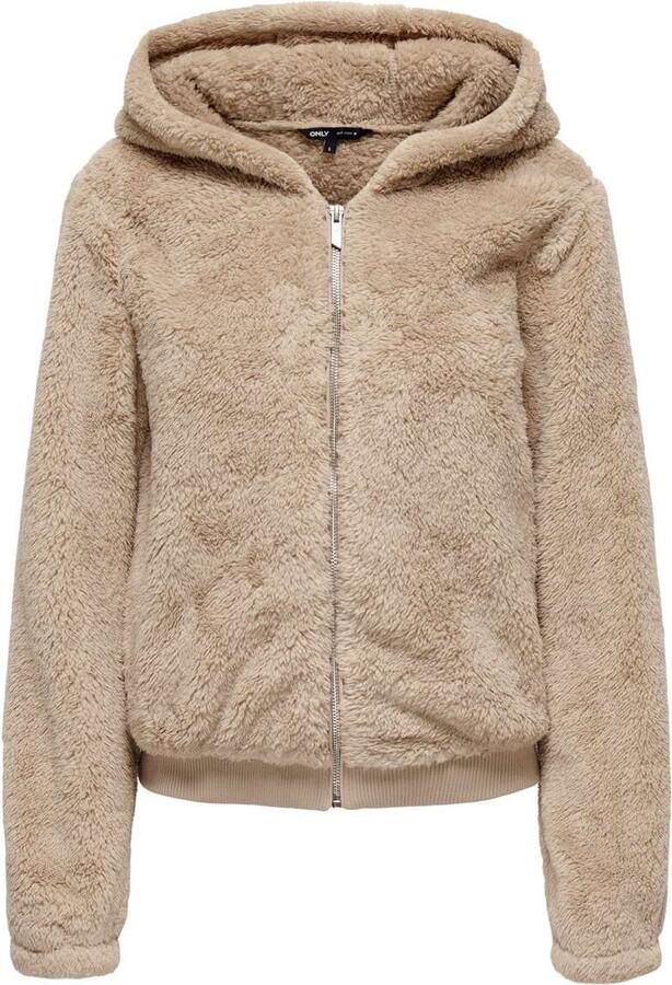 Only Pluche jas met capuchon ONLNEWANNA CONTACT SHERPA JKT OTW NOOS - Foto 6
