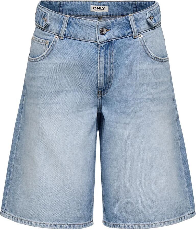 Only Onlloran Bermuda Shorts Wide Denim Pi Dames
