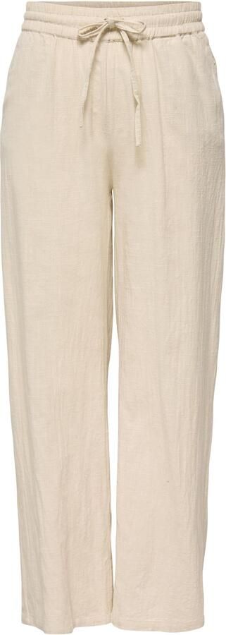 Only Comfortbroek ONLTIZANA COTTON LOOSE PANTS WVN - Foto 4