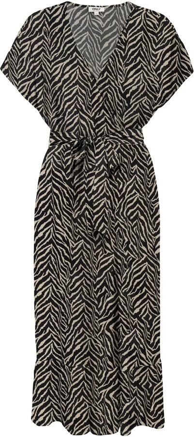 Only Onlzilla Adele Ss Long Dress Dames - Foto 4