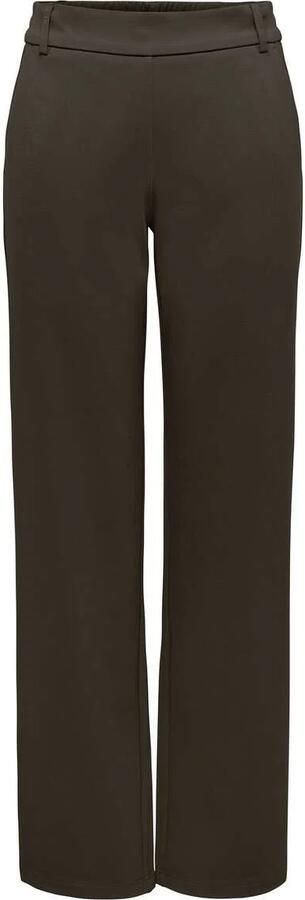 Only Regular fit wijdte broek van viscosemix model 'POPTRASH'
