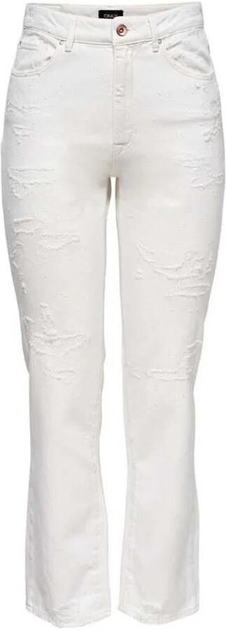 Only Ripped High-waist Jeans