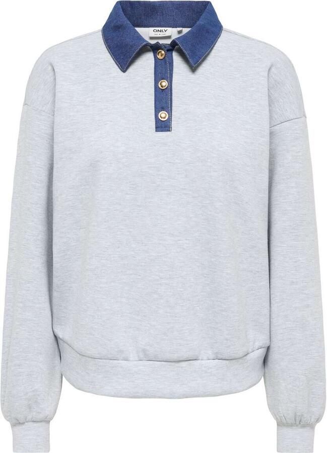 Only Scarlet L s Polo Mix Sweat Top - Foto 2