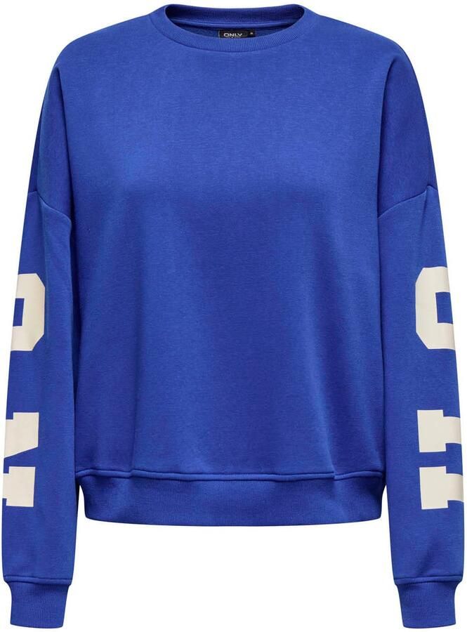 Only Sweatshirt ONLSWEAT L S BACK SLEEVE PRINT SWT NOOS