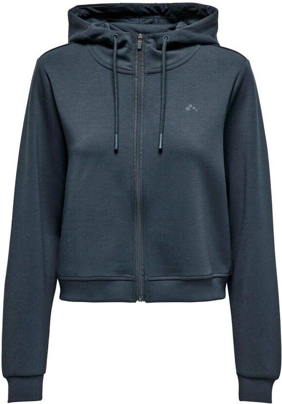 Only play Lounge Short Zip Hood Sweater
