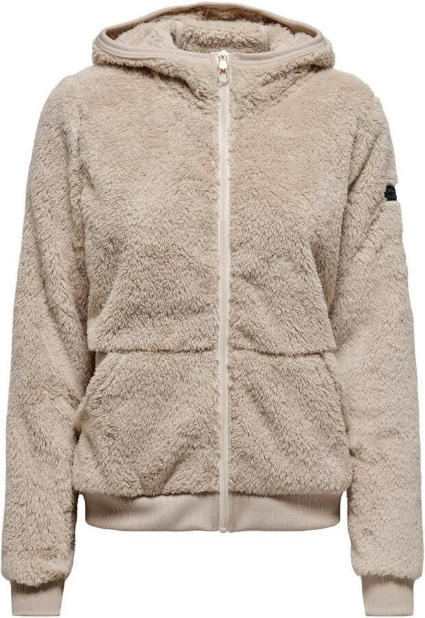 Only Play Fleece Jack ONPFLUFFY HOOD FZ