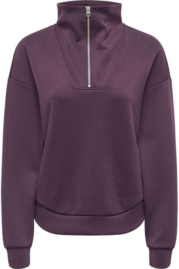Only play Lounge High Neck Long Sleeve Half Zip Sweat Noos