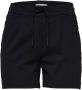 ONLY high waist straight fit short ONLPOPTRASH zwart - Thumbnail 2