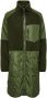 Only Onlohio Quilt MIX Fleece Coat CC OT: Winter Moss | Freewear Groen Green Dames - Thumbnail 1