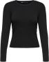 Only Zwart Dames Jersey Stijl 15251029 Black Dames - Thumbnail 2