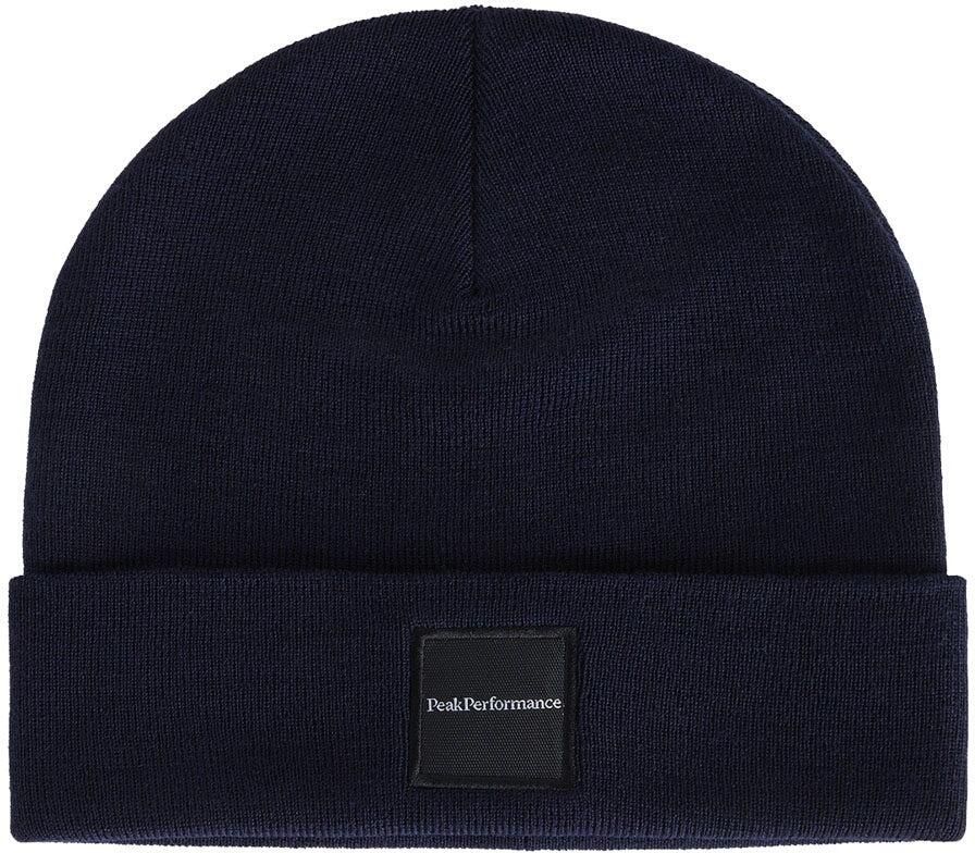 Peak Perfor ce Beanie van wolmix met labelpatch model 'Switch Hat'