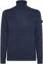 Peuterey Heren Braille 01 Grafiet Blauwe Patronen Blue Heren - Thumbnail 1