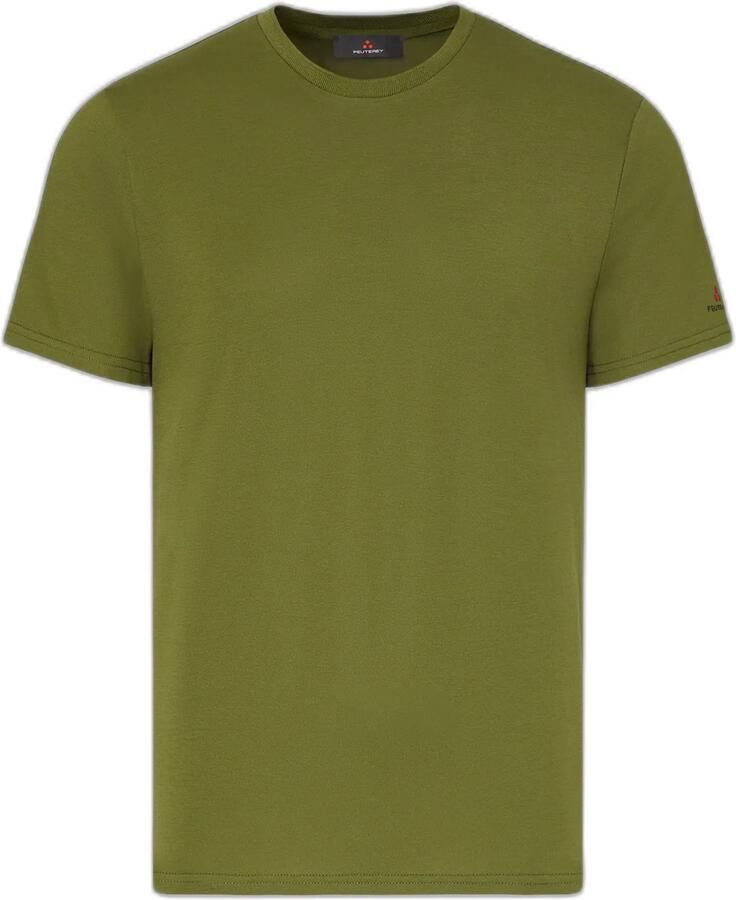 PEUTEREY Heren Polo's & T-shirts Zole 02 Olijf - Foto 5