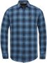 PME Legend Blauwe Casual Overhemd Long Sleeve Shirt Ctn Yarn Dyed Twill Check - Thumbnail 5