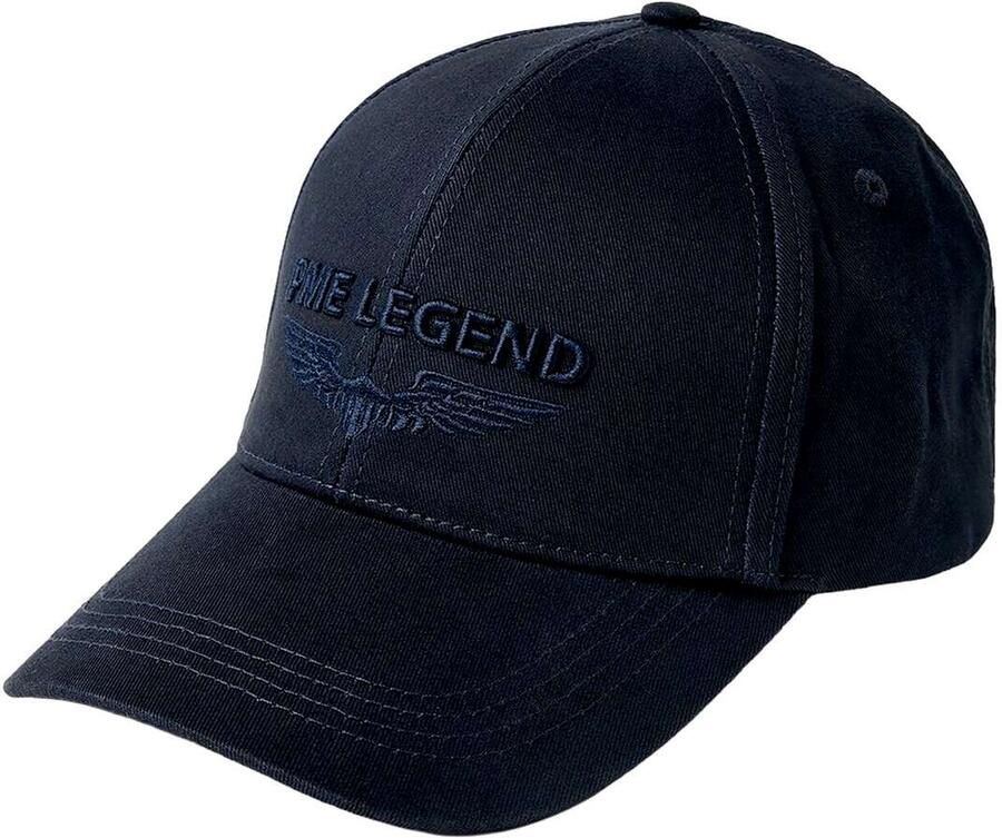 PME Legend pet met logo donkerblauw