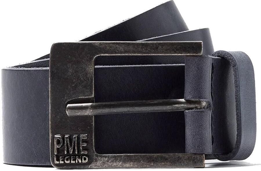 PME Legend Smalle Leren Riem Far West Collectie Blauw