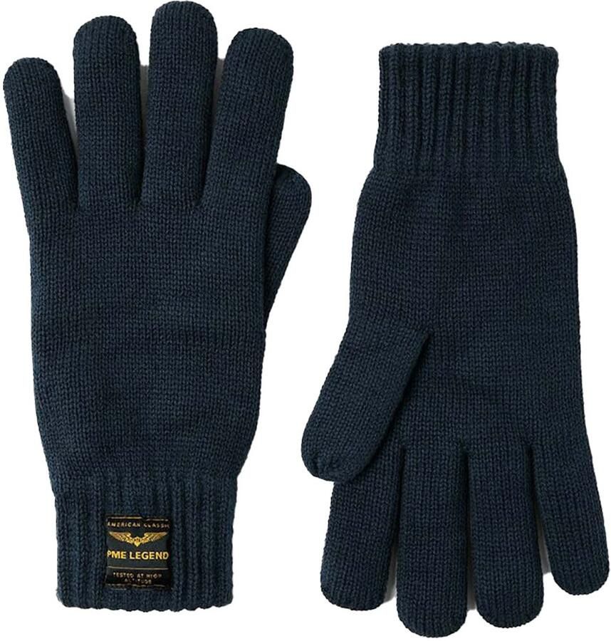 PME Legend Gebreide Handschoen Accessoire Blue Heren