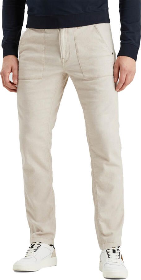 PME Legend linnen slim casual broek ecru - Foto 2