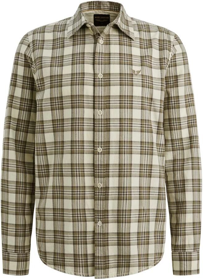 Pme legend Long Sleeve Shirt Herringbone Yarn
