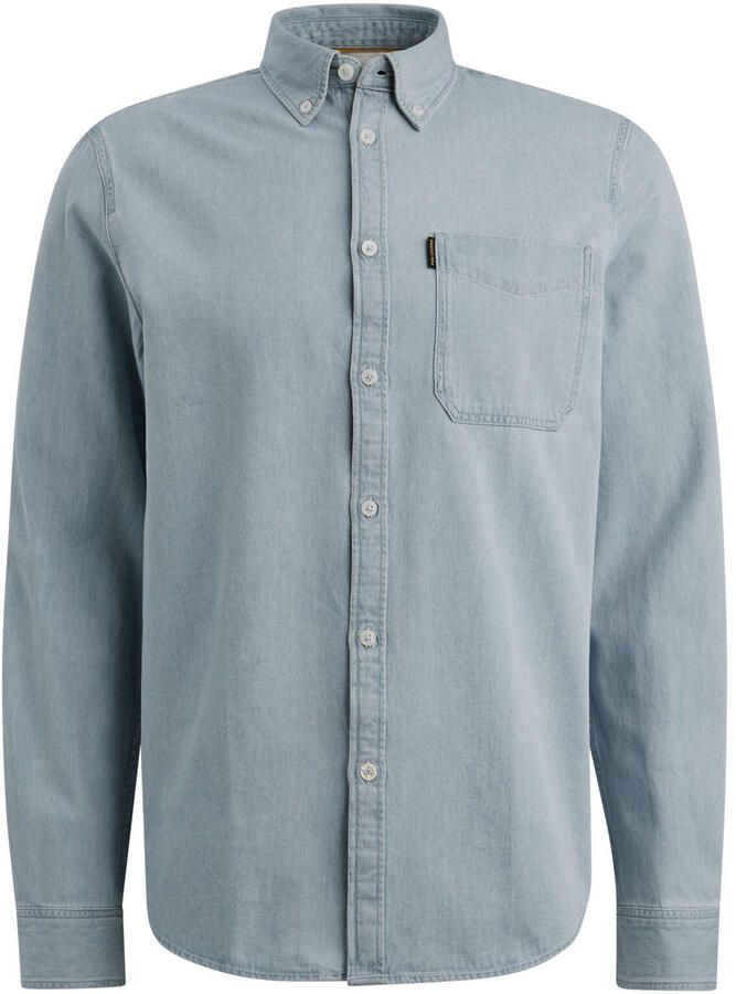 PME Legend regular fit vrijetijdshemd met borstzak en labeldetail - Foto 2