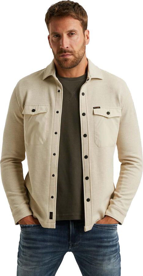PME Legend Regular fit overhemdjack met borstzakken - Foto 3