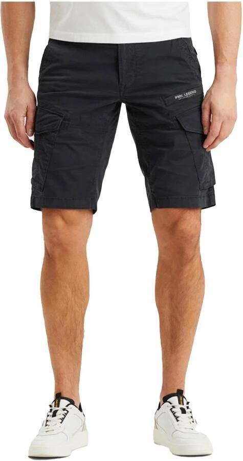 PME Legend Slim fit korte cargobroek met labelprint model 'NORDROP' - Foto 8