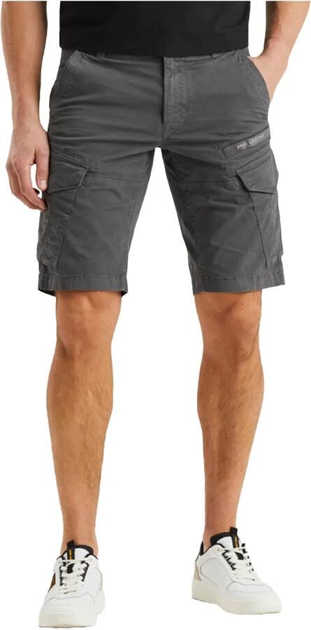 PME Legend Slim fit korte cargobroek met labelprint model 'NORDROP' - Foto 14