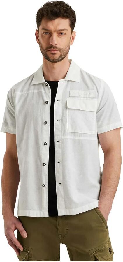 PME LEGEND Heren Overhemden Ctn linen Cargo Freedom Wit - Foto 11
