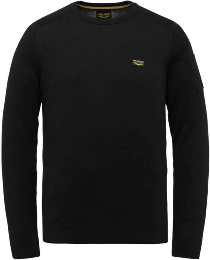 PME LEGEND Heren Truien & Vesten R-neck American Classic Buckley Knit Zwart - Foto 7