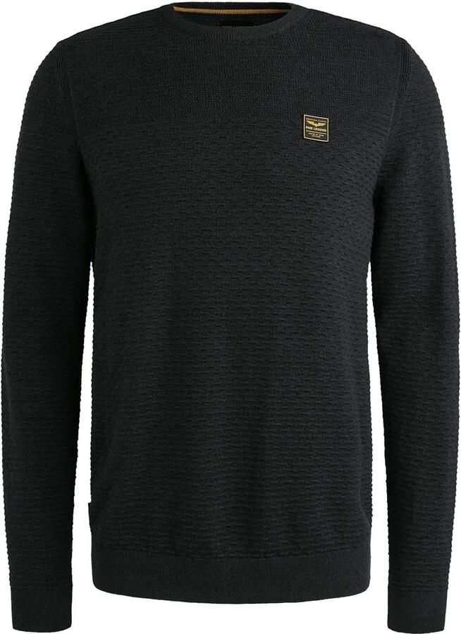 PME Legend Mouliné Structure Trui Navy - Foto 2