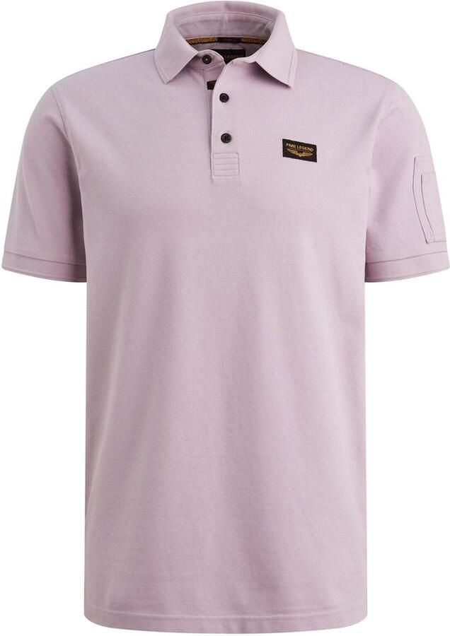 PME LEGEND Heren Polo's & T-shirts Trackway Polo Lila - Foto 5