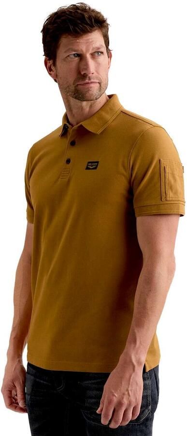 PME Legend American Classic regular fit piqué polo goudbruin - Foto 4