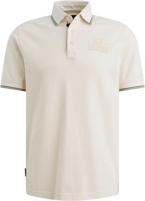 PME LEGEND Polo van piqué met artwork - Foto 4