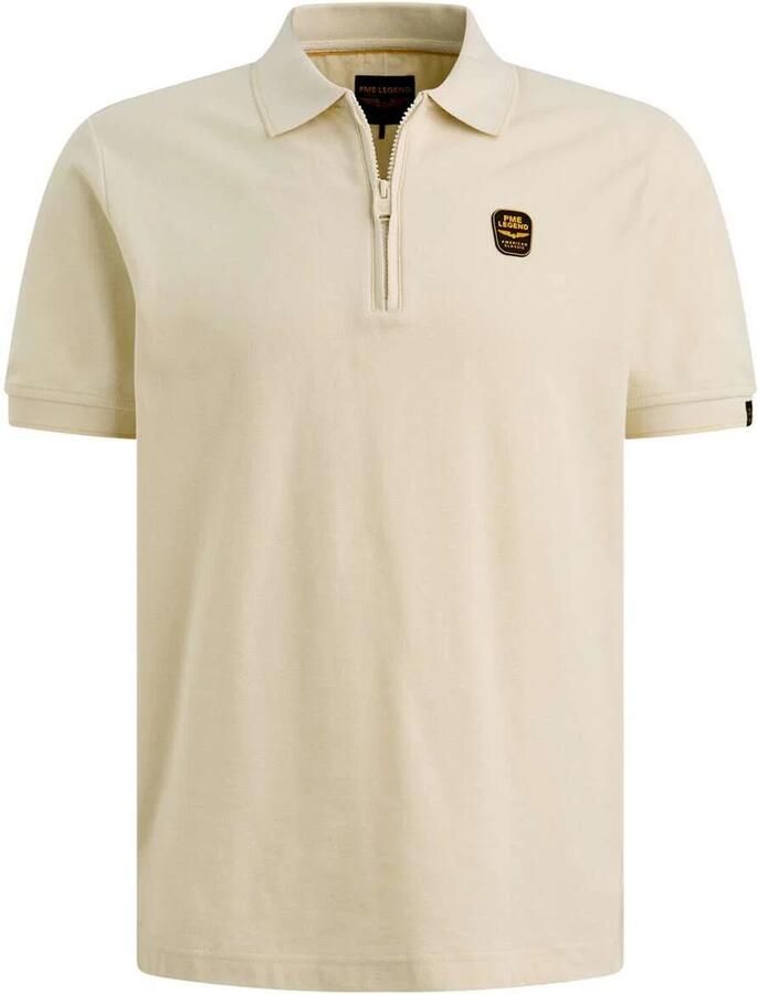 PME LEGEND Polo van piqué met ritssluiting - Foto 4