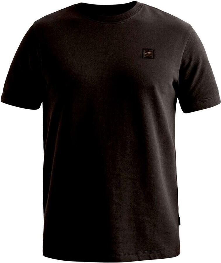 PME LEGEND Lichtgewicht T-shirt van 100% katoen met badge