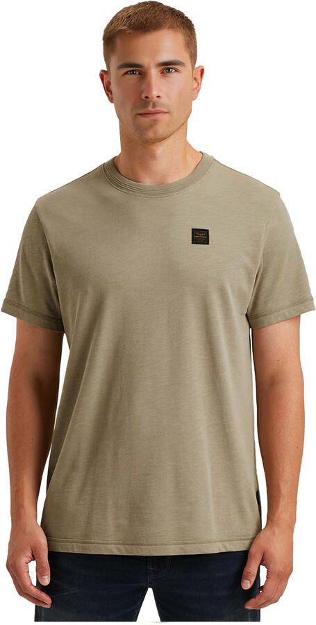 PME LEGEND Heren Polo's & T-shirts Heavy Slub Jersey Beige - Foto 6