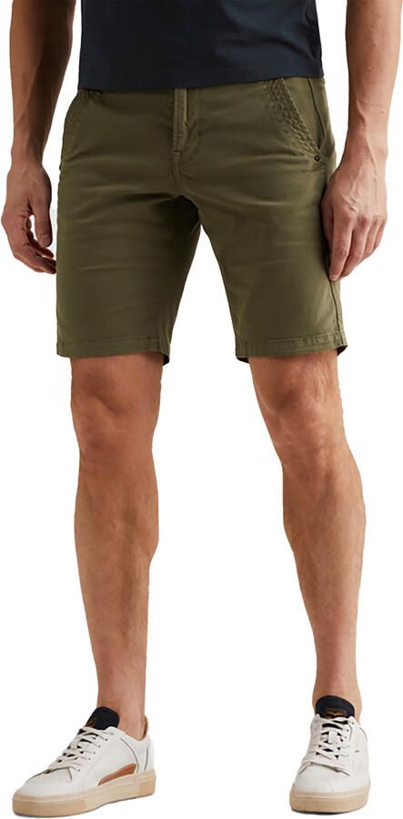 PME LEGEND Heren Broeken Spector Chino Shorts Fancy Structure Khaki - Foto 8