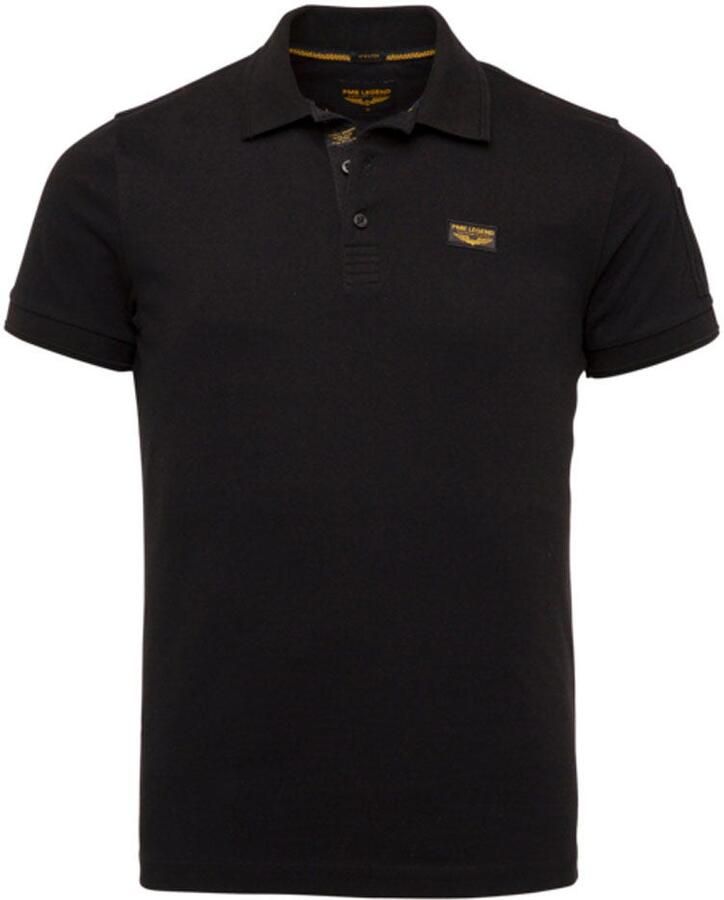 PME Legend slim fit poloshirt met labelstitching model 'TRACKWAY' - Foto 8