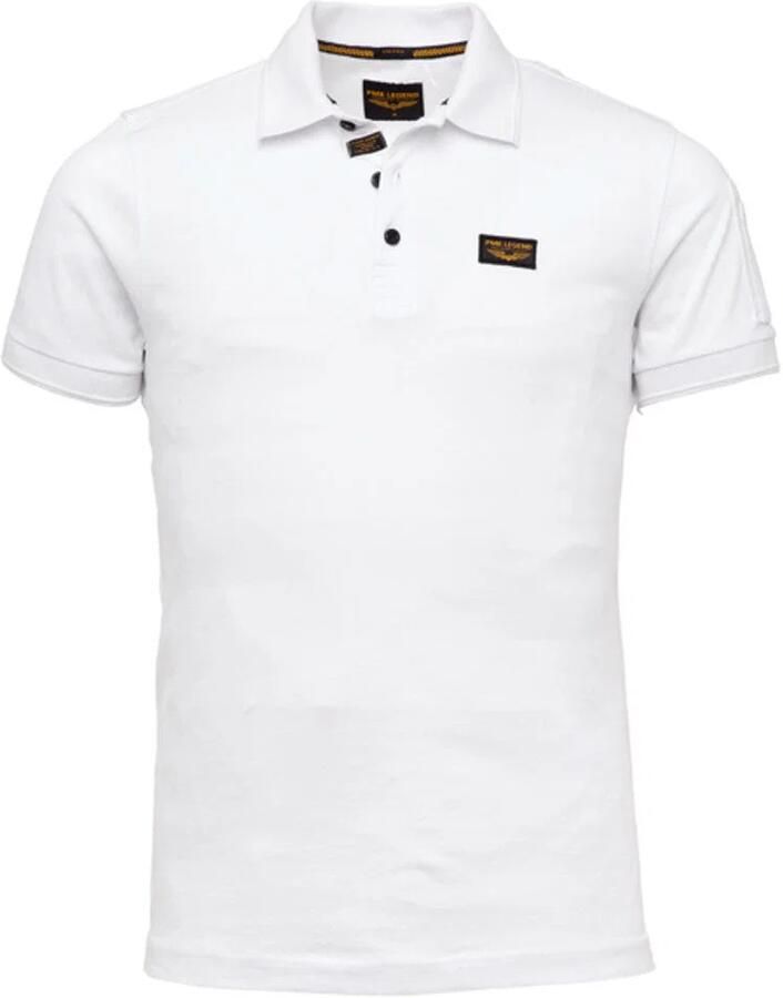 PME Legend slim fit poloshirt met labelstitching model 'TRACKWAY' - Foto 8
