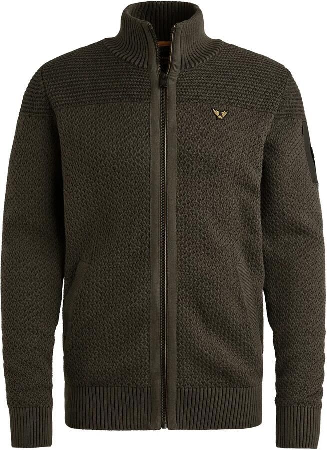 PME LEGEND Heren Truien & Vesten Cotton Structure Donkergrijs