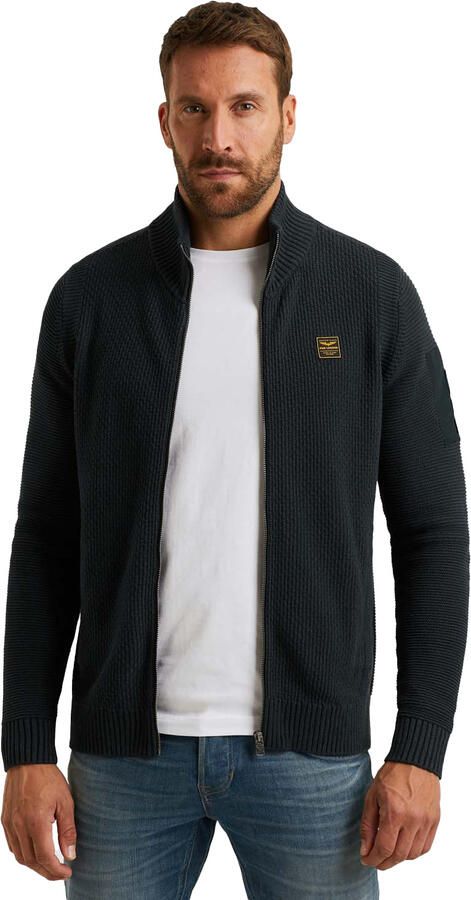Pme legend Zip Jacket Cotton Structure Knit - Foto 3